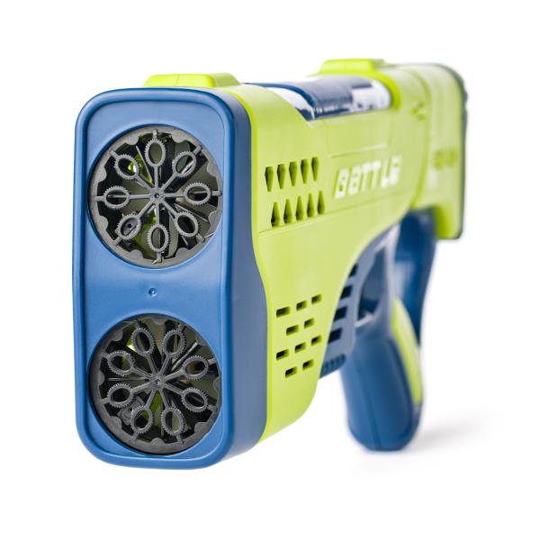 WOOBLY BOOBLY Double Bubble blaster – dvojitá dávka bublinkové zábavy, USB nabíjení