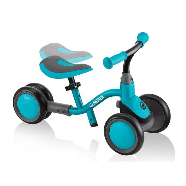 Globber odrážedlo 3v1 Deluxe - Learning Bike 3in1 Deluxe -Teal (obrázek 3)