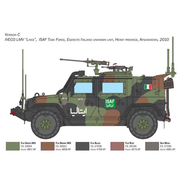 Model Kit military 6766 - VTLM Lince (1:35) (obrázek 7)
