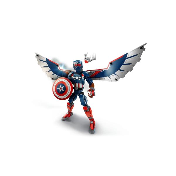 LEGO® Super Heroes 76296 Sestavitelná figurka: Nový Kapitán America (obrázek 4)