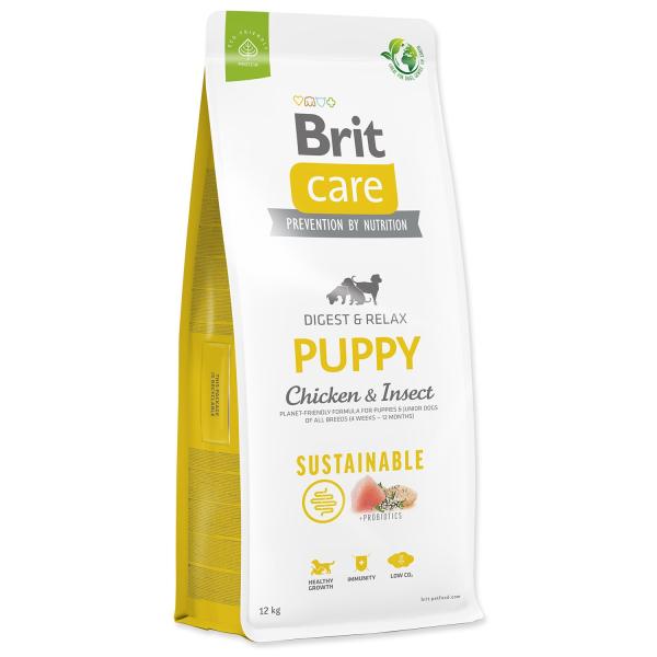 Krmivo Brit Care Dog Sustainable Puppy Chicken & Insoct 12kg