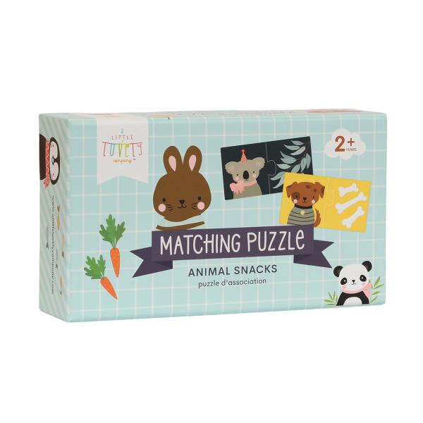 A Little Lovely Company – přiřazovací puzzle – pochoutky pro zvířátka