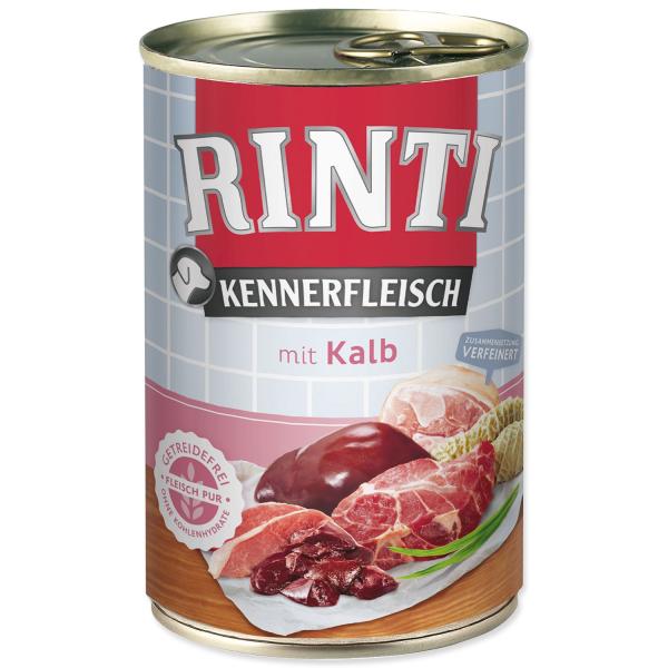Rinti Kennerfleisch in scatola Vitello adulto 400g