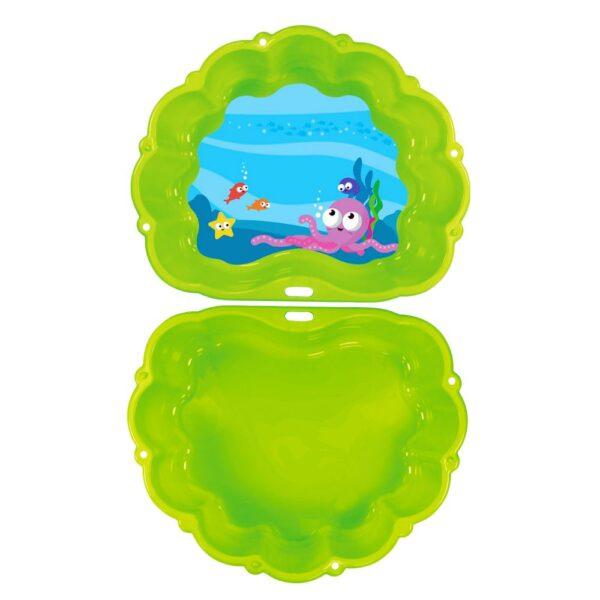 Paradiso Mušle na písek a vodu Ocean Green