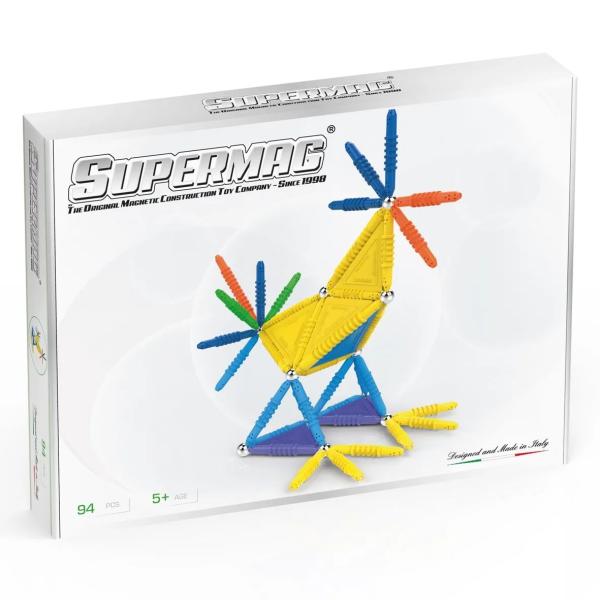 SUPERMAG magnetická stavebnice Life&nature 100ks