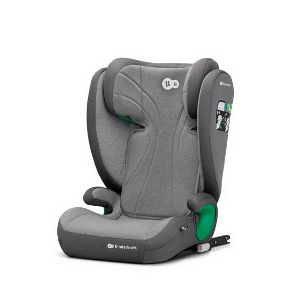 KINDERKRAFT Autosedačka Junior Fix 2 100-150 cm Rocket Grey (obrázek 2)