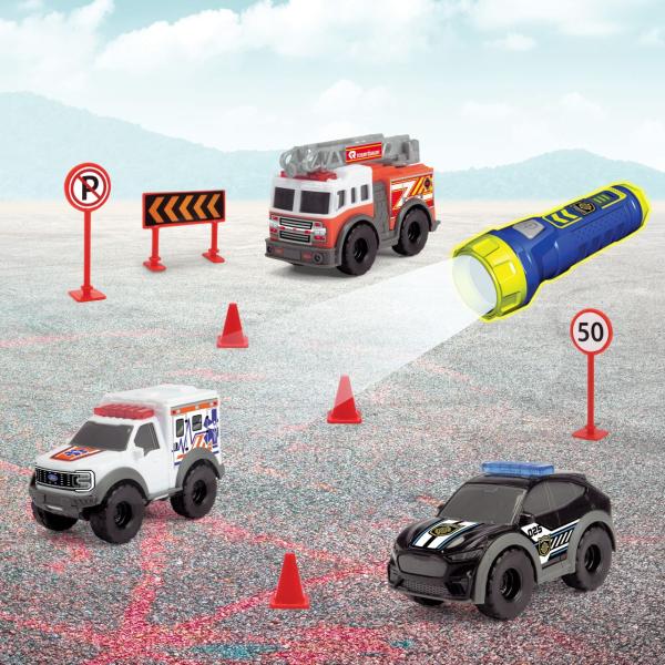 Dickie SOS Mikro Set s baterkou 9 cm (obrázek 5)