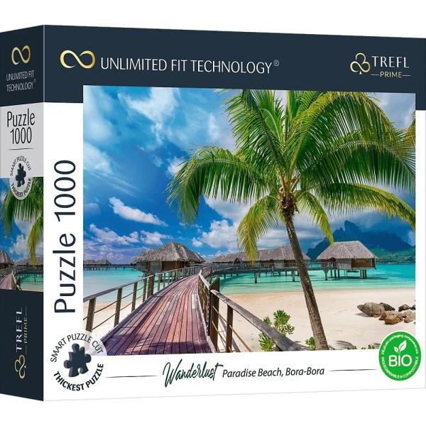 Trefl prime puzzle 1000 UFT - Toulky: Paradise Beach, Bora-Bora