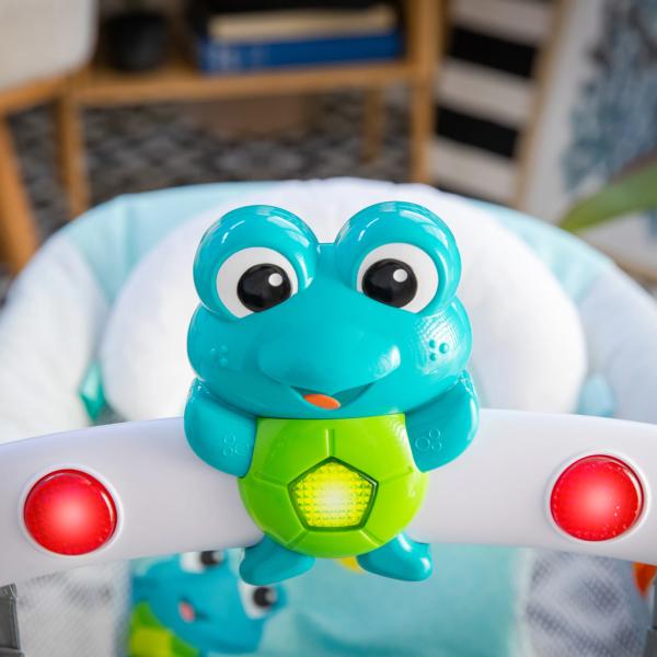 BABY EINSTEIN Lehátko hudební vibrační se světýlky Kick to It Neptune do 9 kg (obrázek 4)