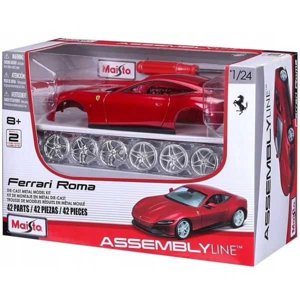 Maisto – KIT FERRARI ASSEMBLY LINE, Ferrari AL – Ferrari Roma, 1:24