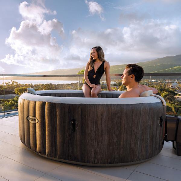 Intex 28440NP Nafukovací vířivka PureSpa™ Greywood Bubble Deluxe (pro 4 osoby) S2 (obrázek 10)