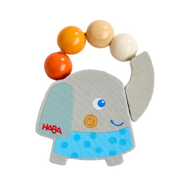Haba Hrkálka a uchopovacia hračka Slon