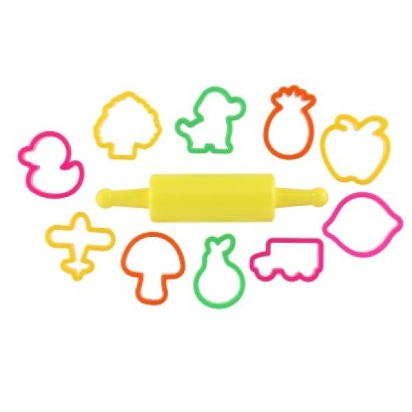 Tvorítka/Vykrajovače NARA s valčekom plast 11ks