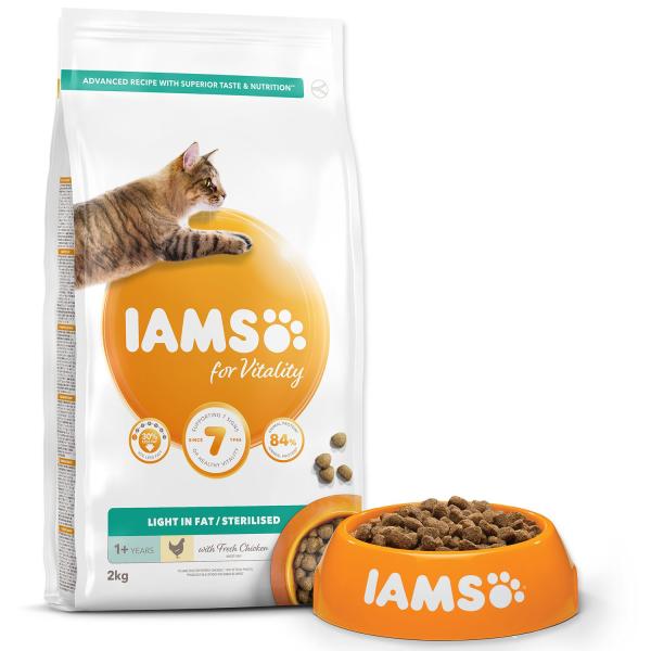 IAMS Cat Adult Weight Control / Sterilized Chicken 2kg