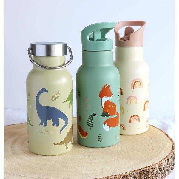 A Little Lovely Company - nerezová láhev na pití, 350 ml - dinosauři (obrázek 9)