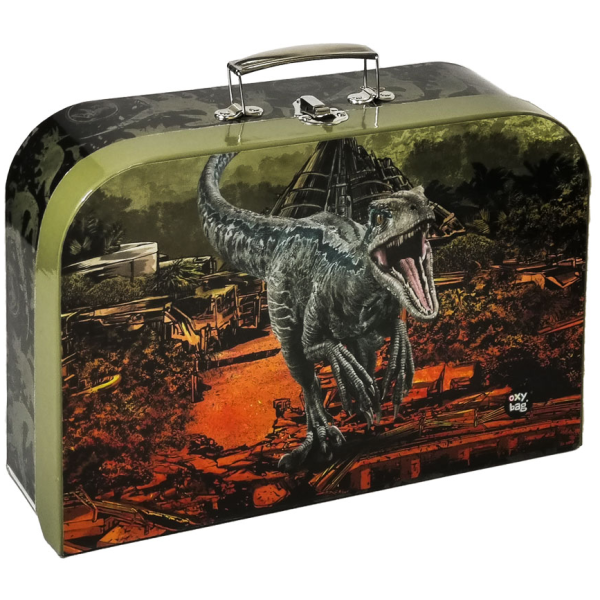 Detský lamino kufrík - 34 cm - Jurrassic World