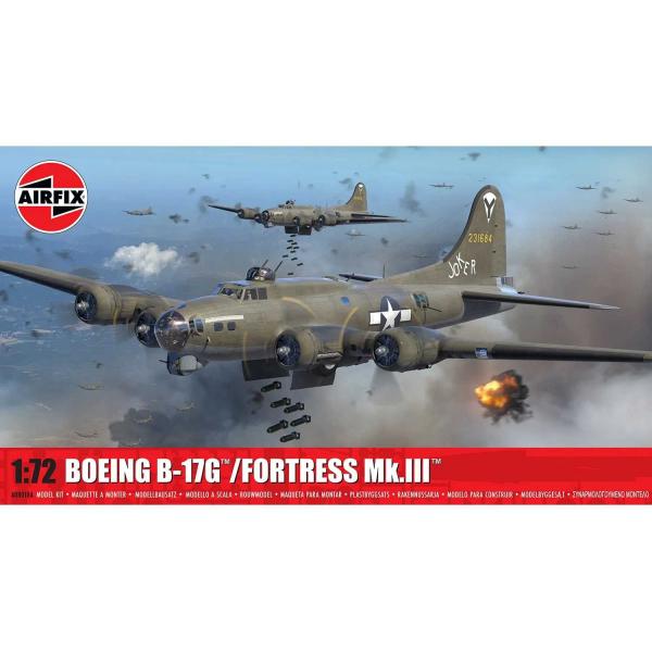 Classic Kit letadlo A08018A - Boeing B-17G / Fortress Mk.III (1:72)
