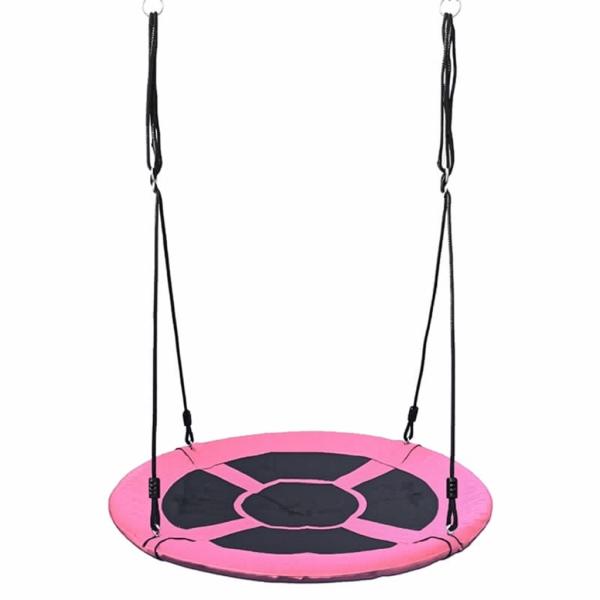 Hojdací kruh bocianie hniezdo 100 cm Baby Mix ružový