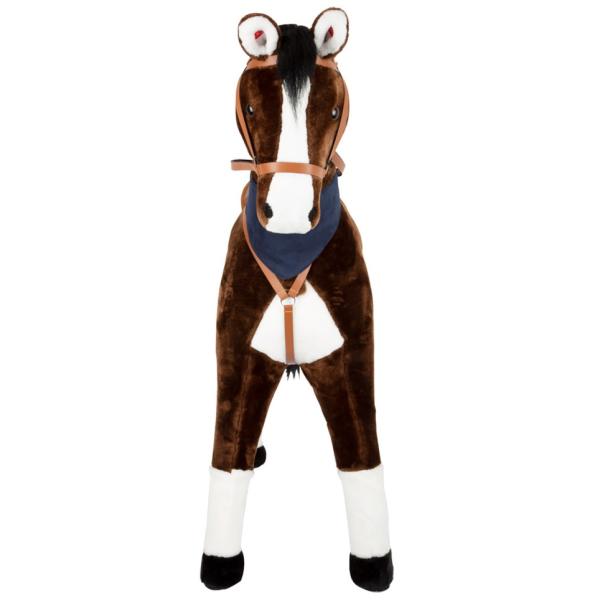 Small Foot Sedací kůň XL hnědý se zvukem (obrázek 3)