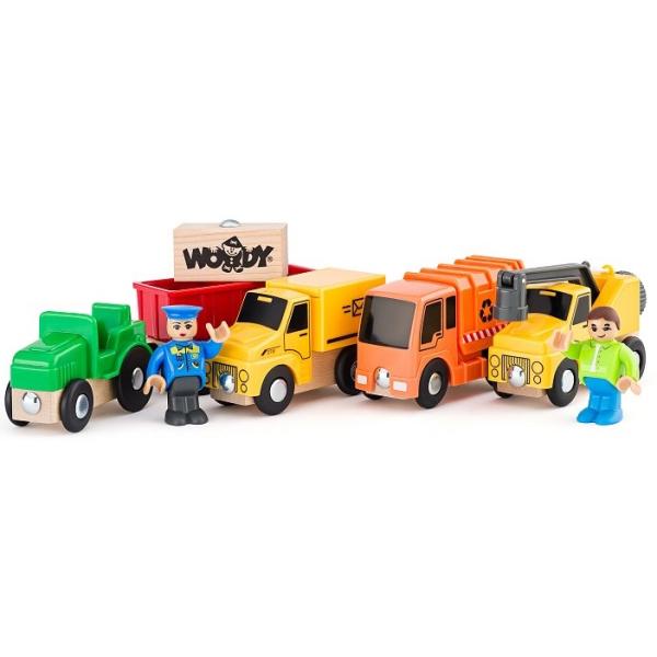 Woody Sada aut - Užitková vozidla, 8ks