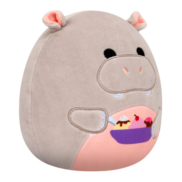 SQUISHMALLOWS Šedý hroch se zmrzlinou - Harrison (obrázek 5)