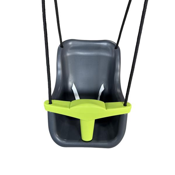 2Kids Toys Plastic Baby Swing Anthracite-image