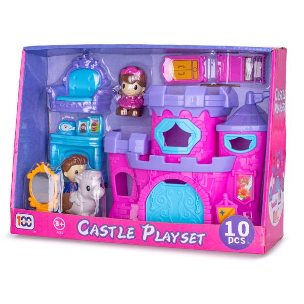 Princeznin hrad 21x18cm s doplňky