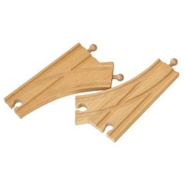 BABU vláčky - Kolej Y 16cm, 2ks