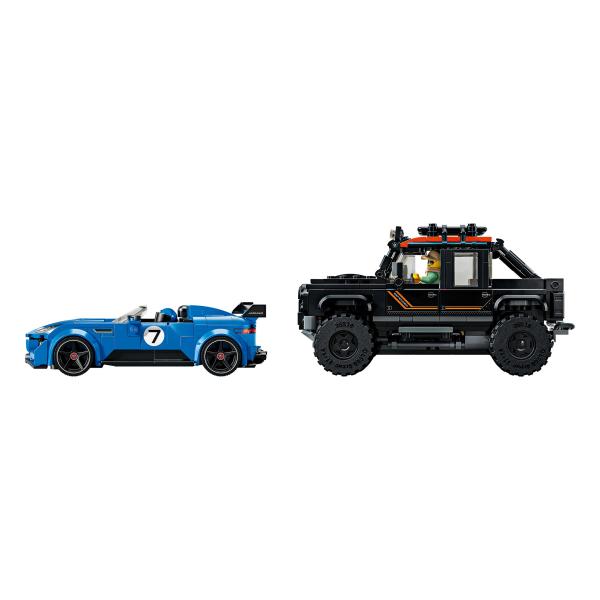 LEGO® Speed Champions 77264 Jaguar Project 7 a Land Rover Defender (obrázek 4)