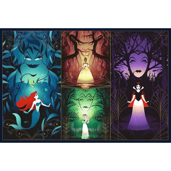 Trefl Disney puzzle 2 x 200 dílků Okouzlující princezny