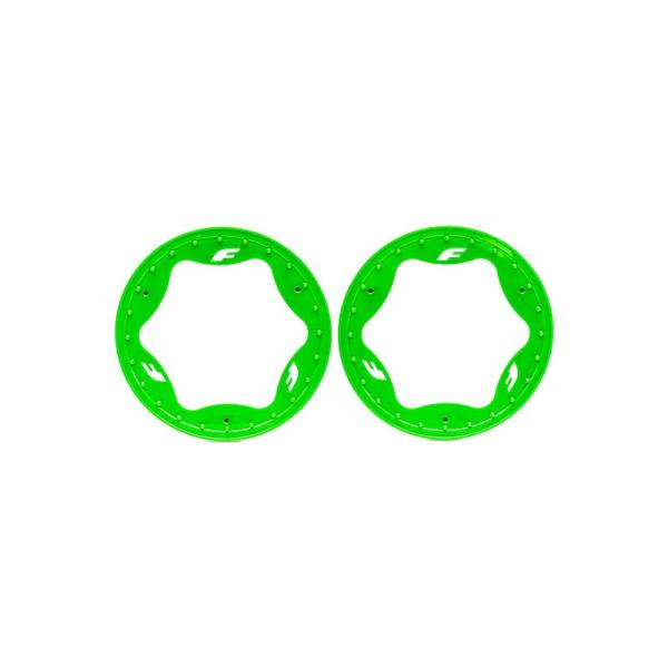 Traxxas beadlock krúžok 3.9" zadný zelený (2)