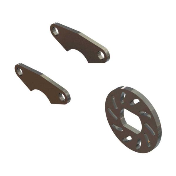 Arrma disk ručnej brzdy, bzrdové doštičky