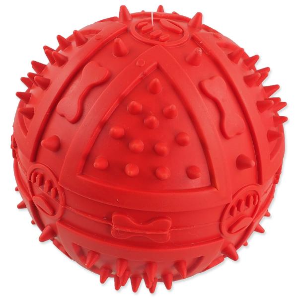 Hračka Dog Fantasy míč s bodlinami pískací mix barev 9cm (obrázek 4)