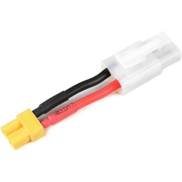 Konverzní kabel Tamiya přístroj – XT-30 baterie 14AWG