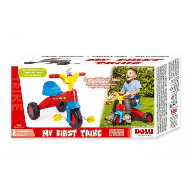 Dolů – Moje první tříkolka
