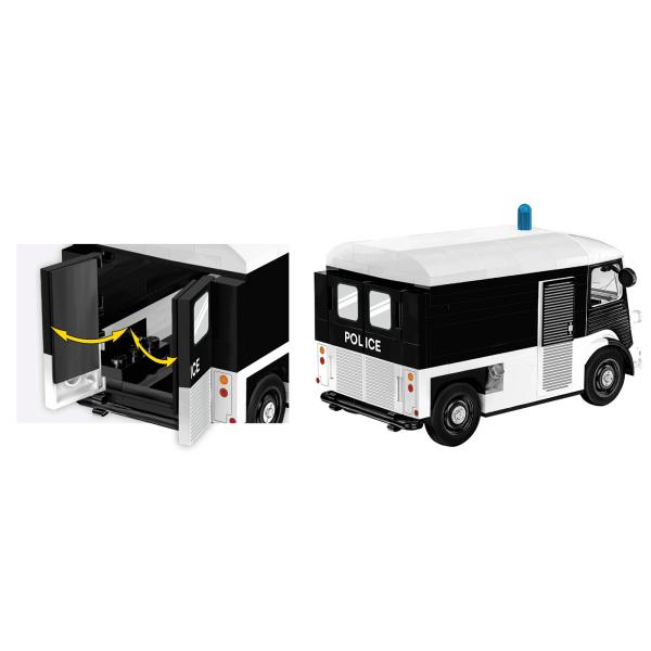Cobi 24630 Citroën Type H (1947-1981) Policie, 1:35