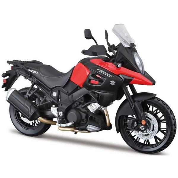 Maisto - Motocykel so stojanom, Suzuki V-Strom, 1:12