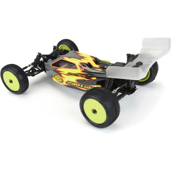 Pro-Line kolo 1:18, pneu Prism Carpet zadní, disk H8 žlutý (2) (Losi Mini-B) (obrázek 5)