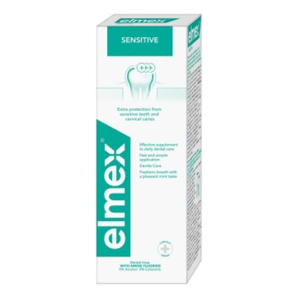 Elmex Sensitive ústna voda 400ml