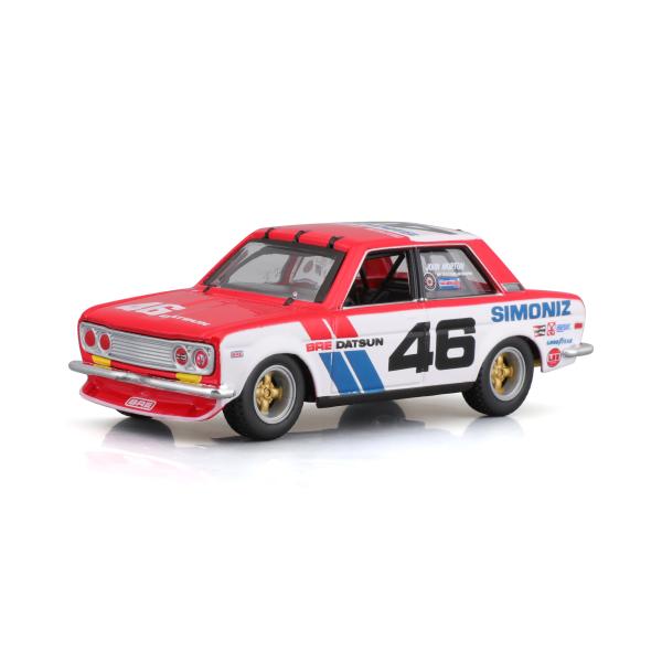 Bburago 1:43 Racing BRE Datsun 510 v dekorativní krabici