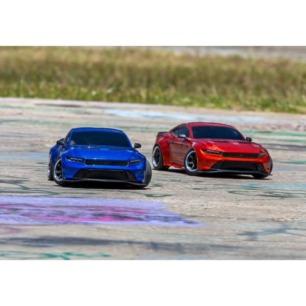 Traxxas 4-Tec Drift Ford Mustang 1:10 RTR bílý