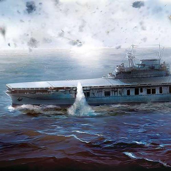 Model Kit loď 14224 – USS Enterprise CV-6 MCP (1: 700)