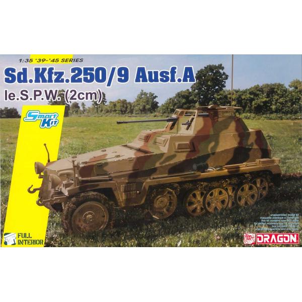 Kit modello carro armato 6882 - Sd.Kfz.250/9 Ausf.A le.S.P.W (2cm) (1:35)
