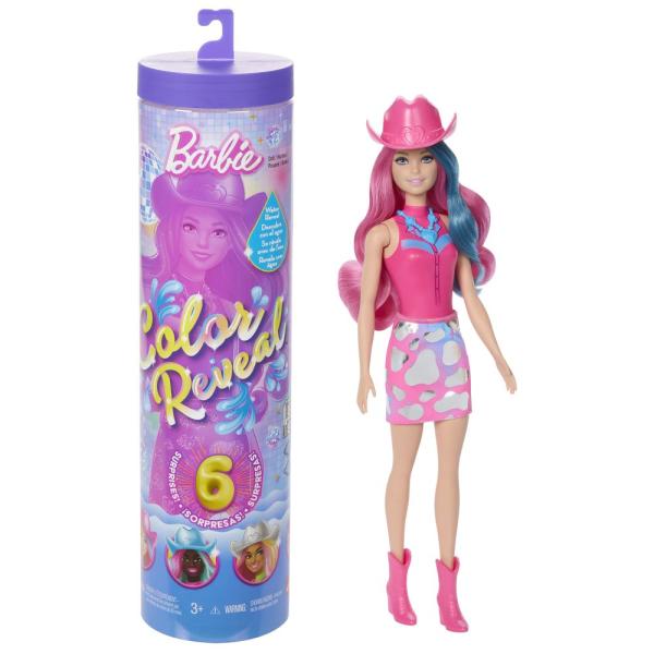 Barbie Color Reveal Barbie sicso hviezda ASST