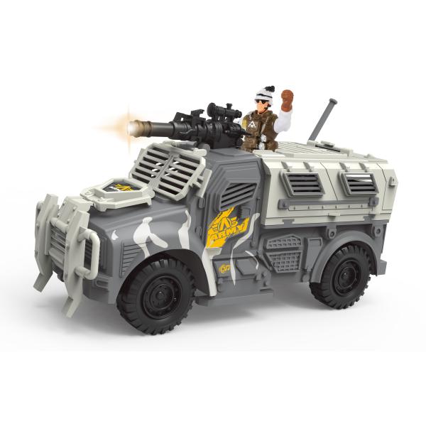 Vojenské auto s efekty 31 cm