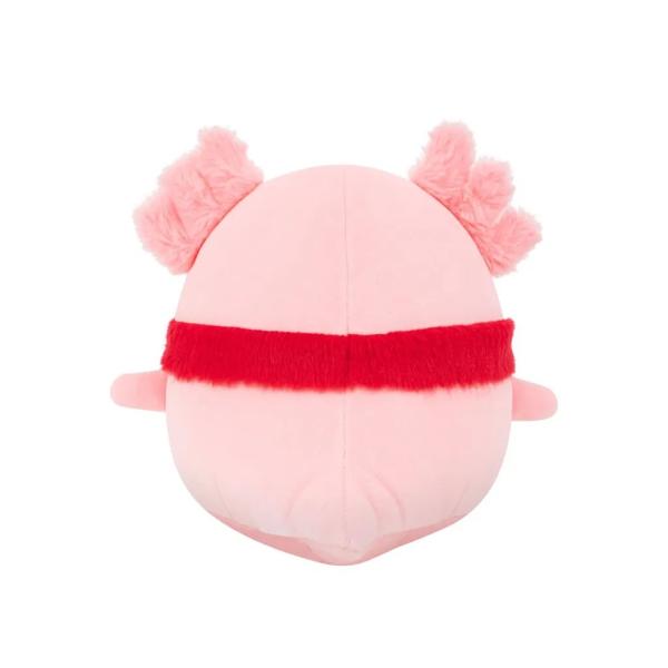 Squishmallows Růžový axolotl se šálou Archie, 30 cm (obrázek 3)