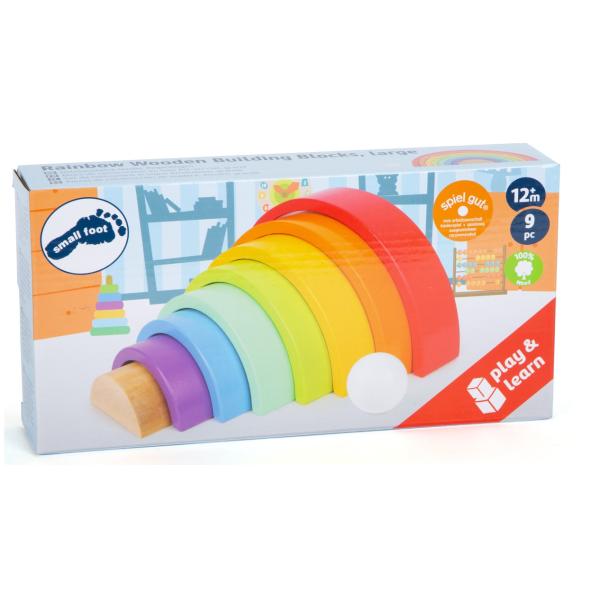 Small Foot Dřevěné hračky motorická duha (obrázek 5)