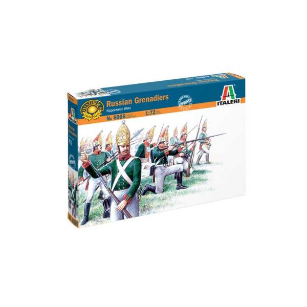 Model Kit figurky 6006 - NAPOL.WARS: RUSKÉ GRANÁTNÍKY (1:72)