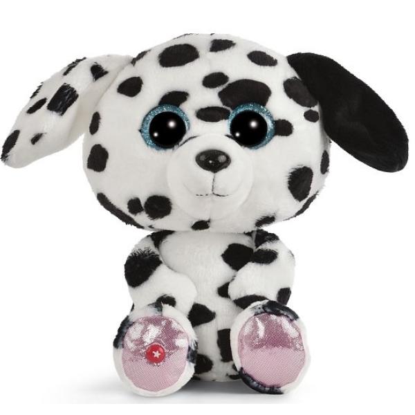 NICI Glubschis plyš Dalmatin Dottino 25cm, GREEN