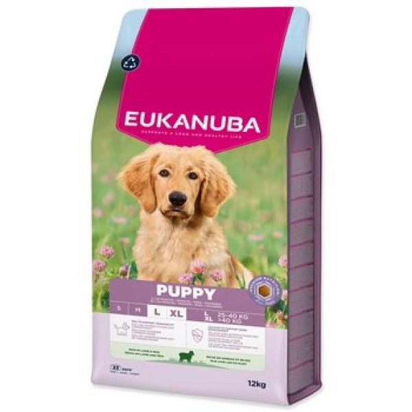 Krmivo EUKANUBA Puppy Large rich in lamb 12 kg